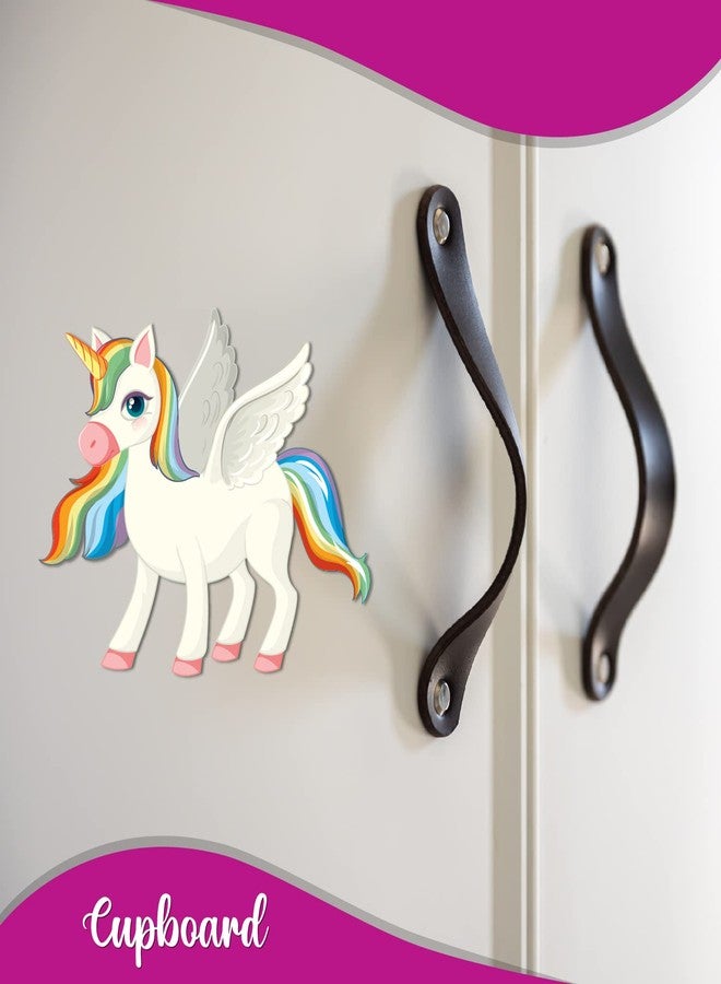 Bhai Please Unicorn Wooden Fridge Magnet (Pack of 1) | Cartoon Characters, Movie, TV, Comics, Anime | Fridge Decorations | Gift for Friends, Colleagues, Gen Y | Birthday, Return Gift - Image 2